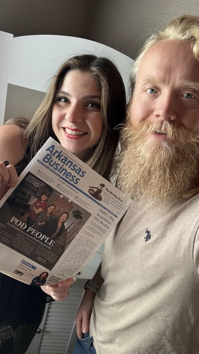 Reckless Media featured in Arkansas Business, POD PEOPLE