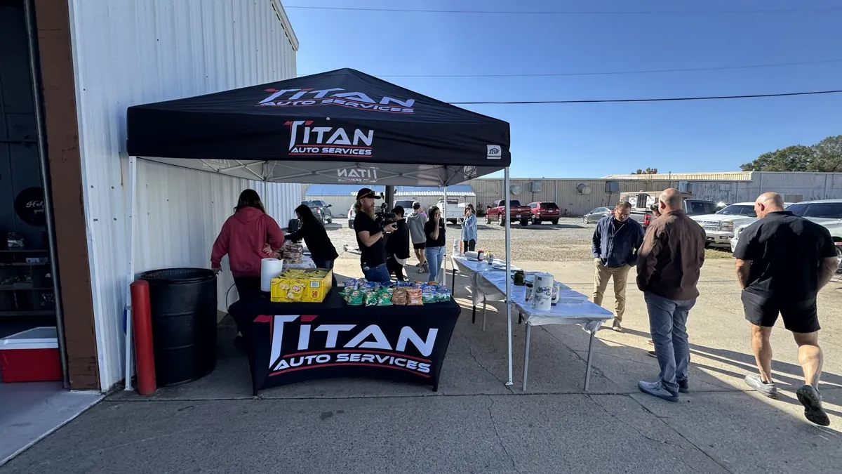Client event production at Titan Auto Services