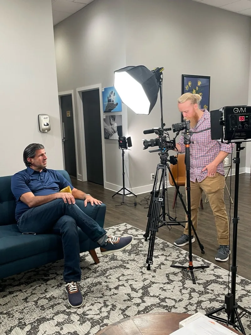 On-location video production for PRC