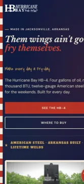 Hurricane Bay mobile view